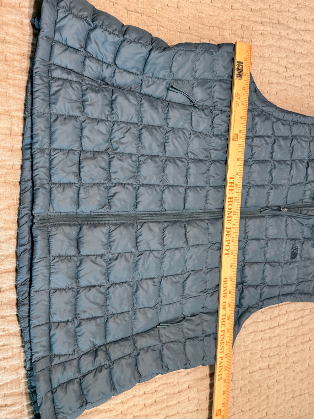 The North Face Women's Quilted Packable Vest - Slate Blue - Picture 10 of 10